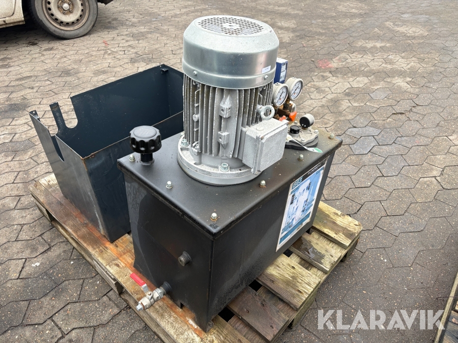 Hydraulikstation P. Lindberg 1 styk
