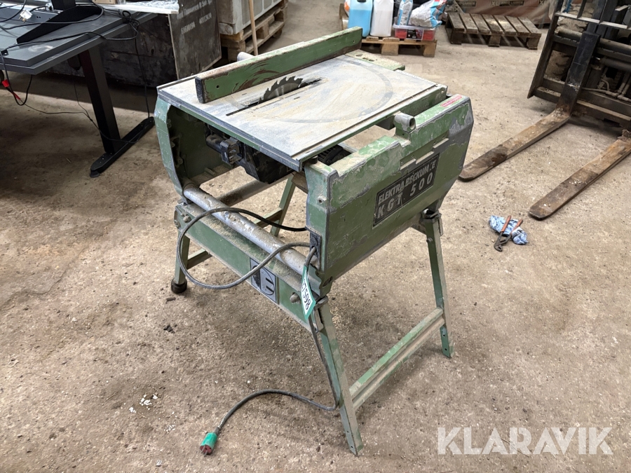 Bordrundsav Elektra Beckum KGT 500