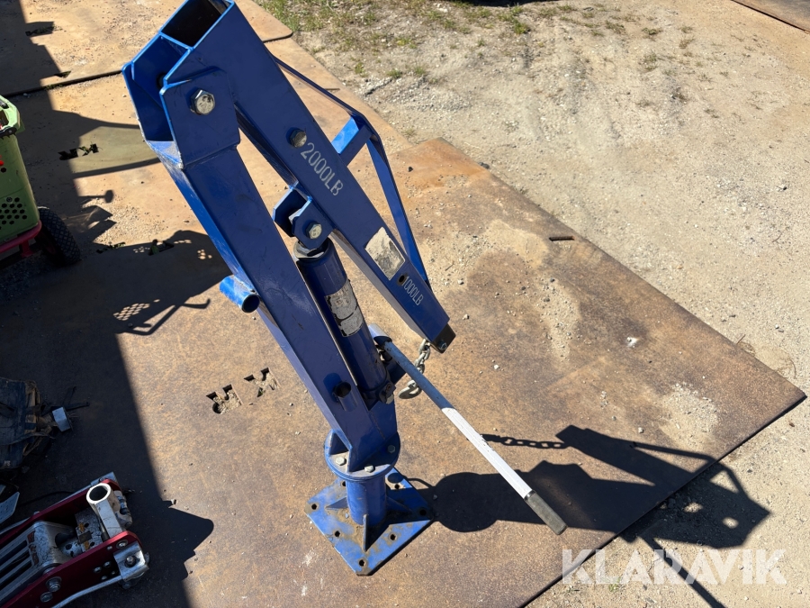 Manuel hydraulisk svingkran