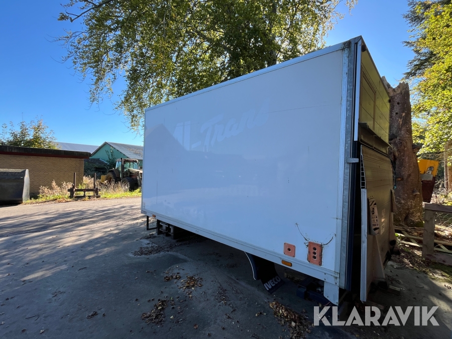 Alukasse Brdr. Plagborg A/S med Zepro lift