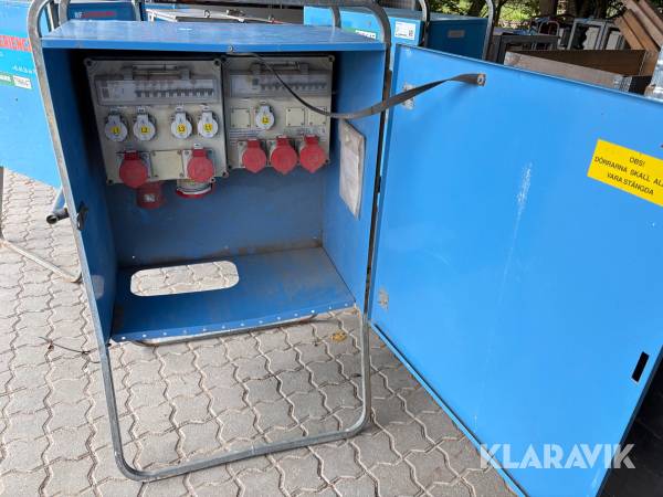 63A Tavle 400V ByggEl Combi 63