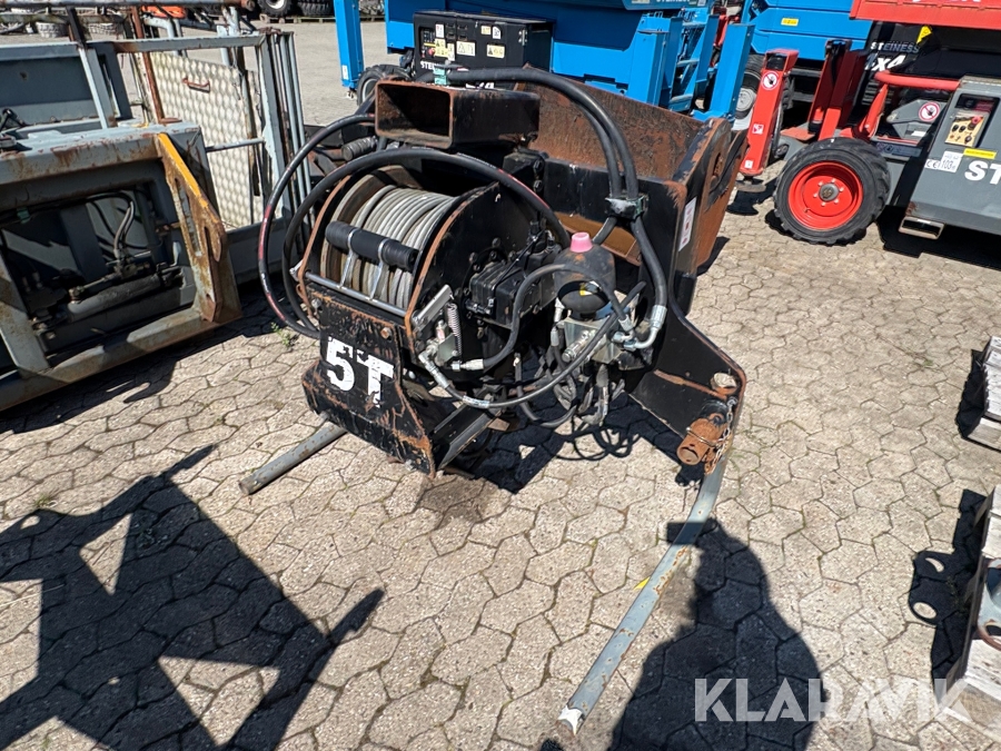 Kranhook Terex/Genie med hydraulisk spil- 5000 kg