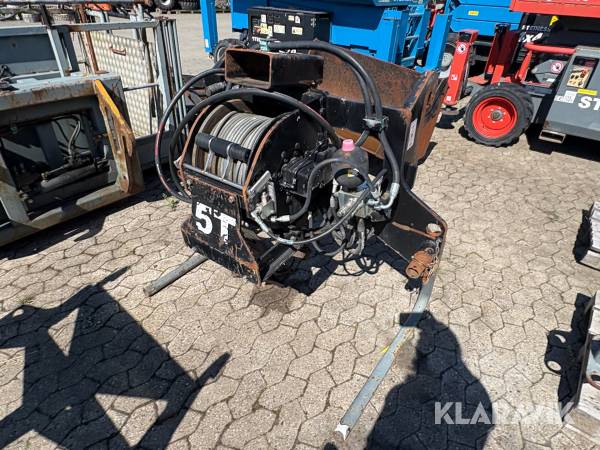 Kranhook Terex/Genie med hydraulisk spil- 5000 kg