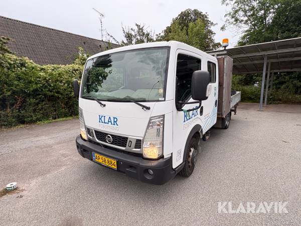 Ladbil med kran Nissan Cabstar NT400 Fassi Micro 20 kran