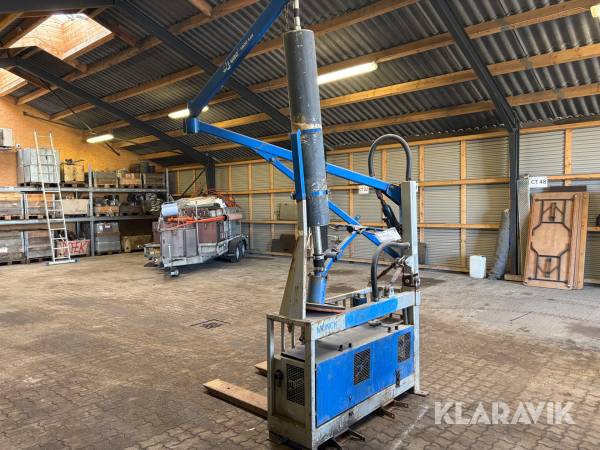 Fliselægger AL-vac 1600 diesel flex - med sug