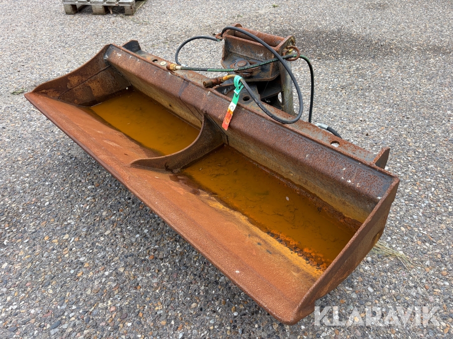 Kipskovl S50 - 160cm - til minigraver