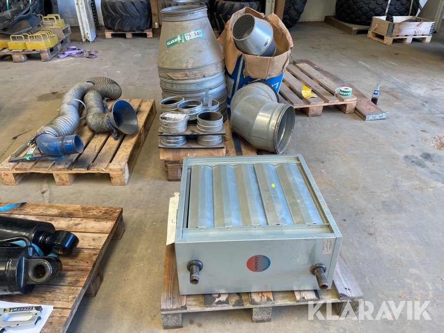 Varmeventilator Sørensen 322 + tilbehør