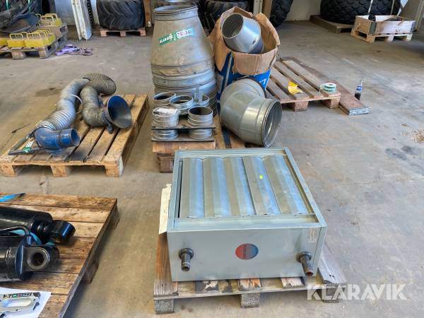 Varmeventilator Sørensen 322 + tilbehør