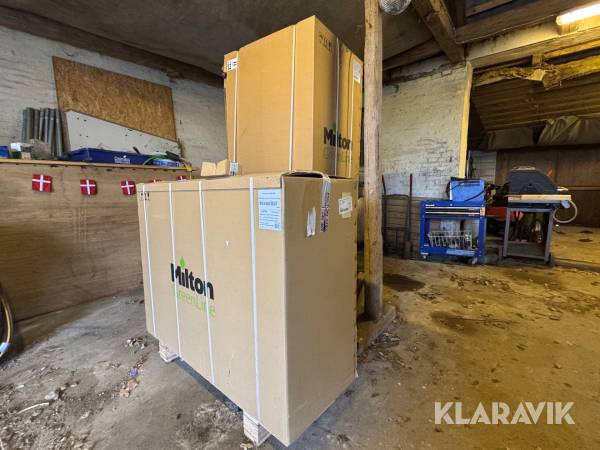 Varmepumpe Milton Greenline 9 Monoblok med Greenline Duo luft/vand varmepumpe