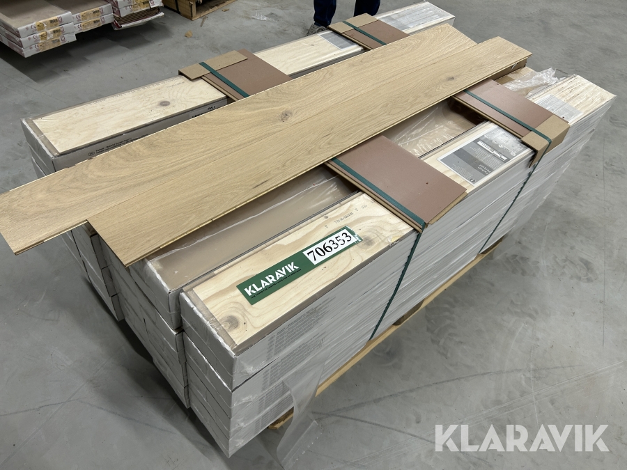 Parketgulv Haro Oak Puro White 34m2