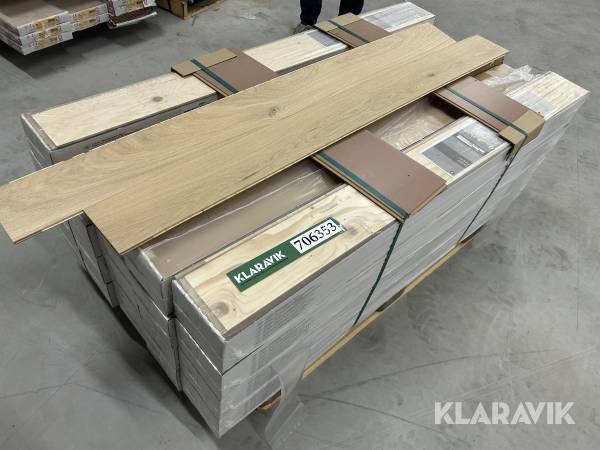 Parketgulv Haro Oak Puro White 34m2