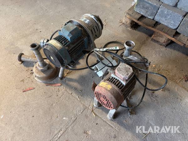centrifugalpumper 2 styk