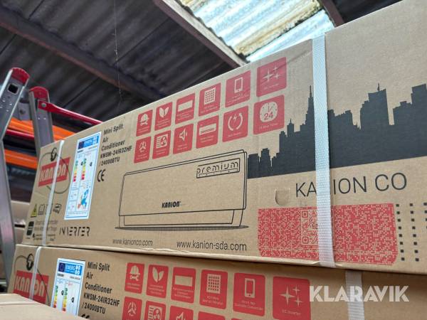 Varmepumpe Kanion KATWHP-6KWR32M1N 6kW luft/vand - 1 styk