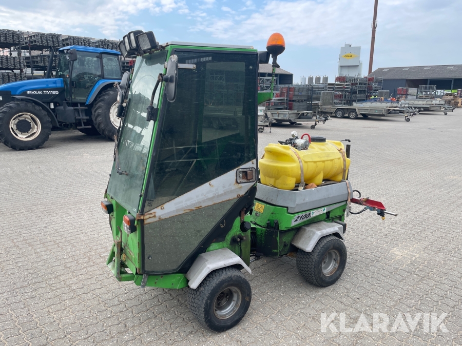 Redskabsbærer Egholm 2100 med 8 styk tilbehør