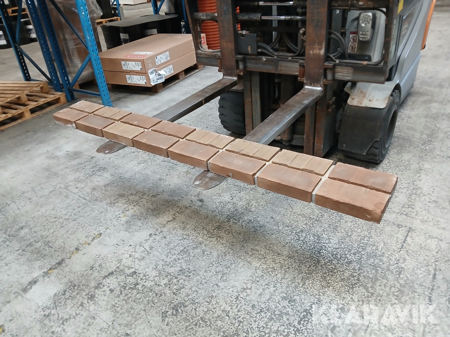 Mursten ståltegl/overligger dobbelt 191cm