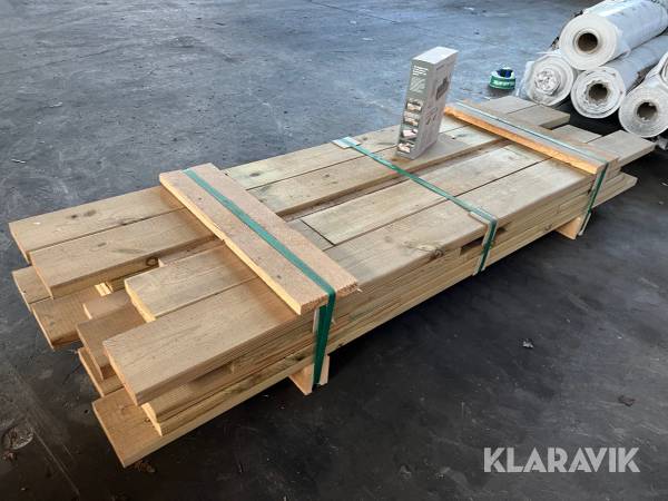 Træpakke Arki Kit 0419 plint bænk  5 sæt