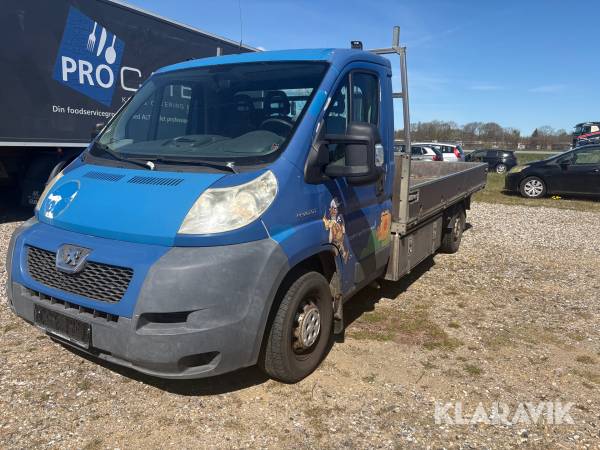 Ladbil Peugeot BOXER 2.2 HDI L3 LADVOGN 3-DØRS med kran
