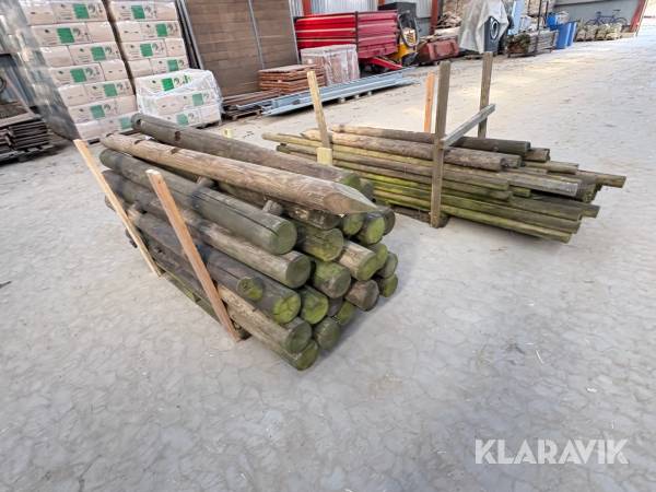 Stolper assorteret 70 styk