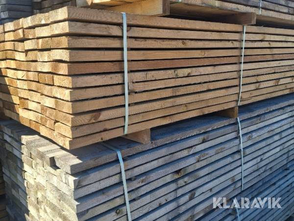 Trykimprægneret planker Bergsten Timber - 77 styk