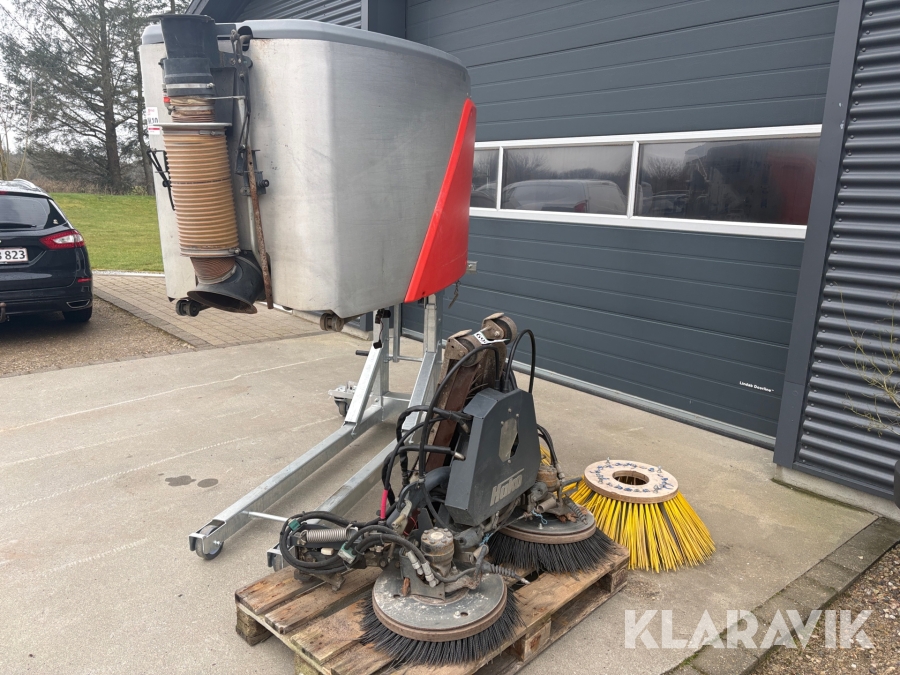 Feje/suge del til redskabsbære Hako