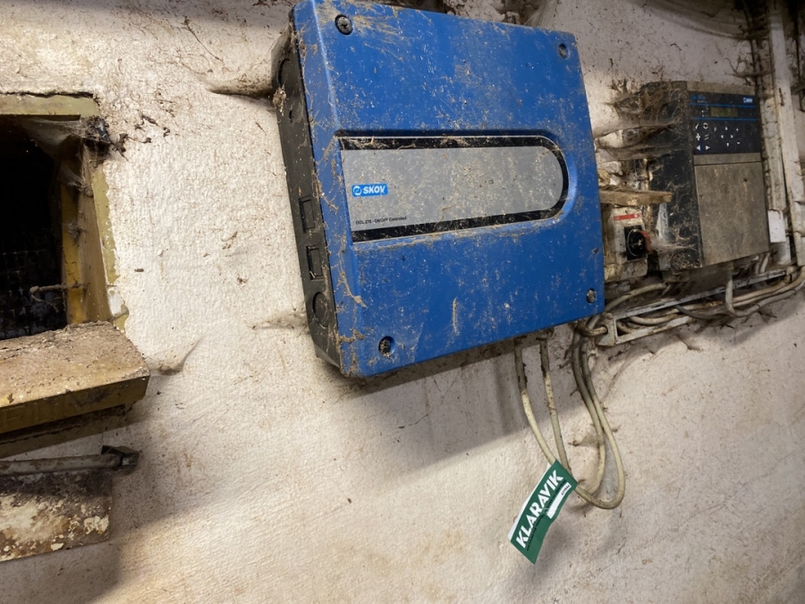 Ventilationsstyring samt trækstation