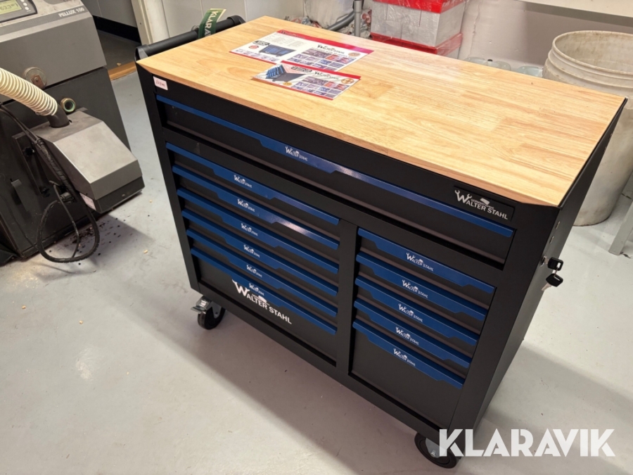 Komplet værkstedsvogn