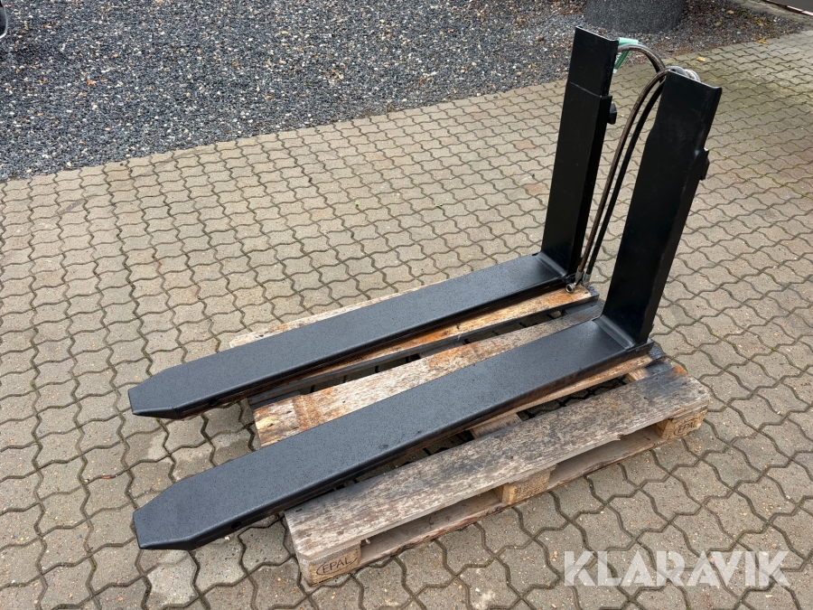 Pallegafler E.L.M med hydrauliske udskud