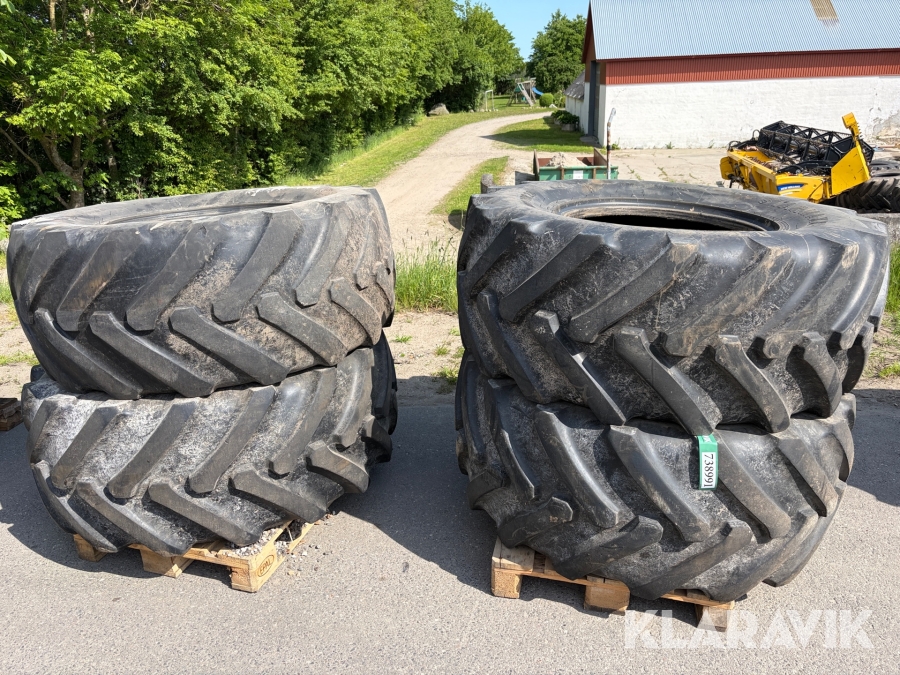 Landbrugsdæk Starmax TR-130 600/70R28 - 4 styk
