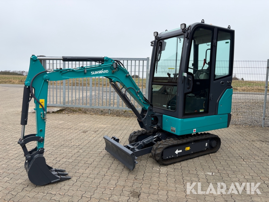 Gravemaskine Sunward SEE17F Yanmar