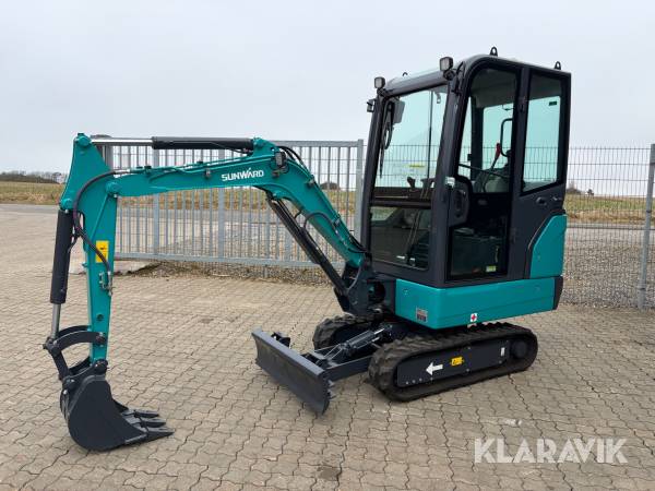 Gravemaskine Sunward SEE17F Yanmar