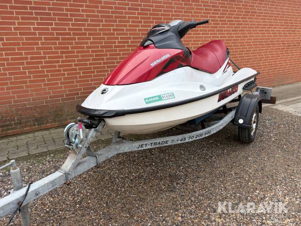 Vandscooter med trailer Seadoo GTI130