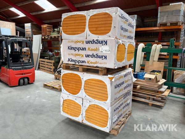 Isolering 80 styk Kingspan Kooltherm K3