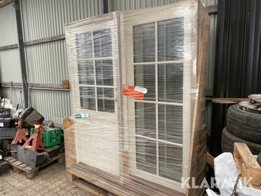 Havedøre og hoveddør