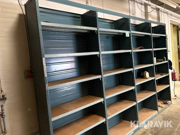 Reoler - 8 sektioner i alt