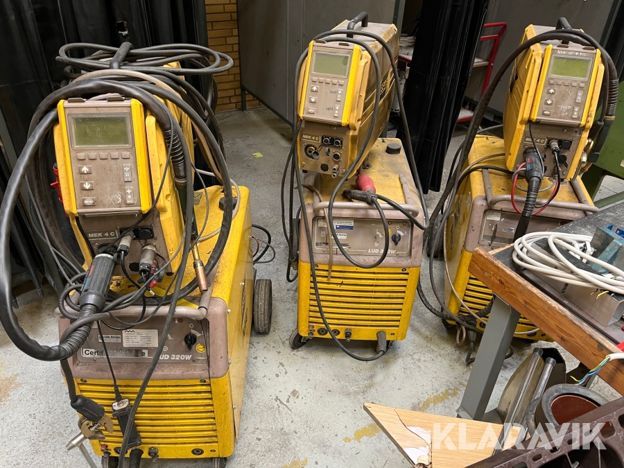 Svejsemaskine Esab LUD320W 3 styk