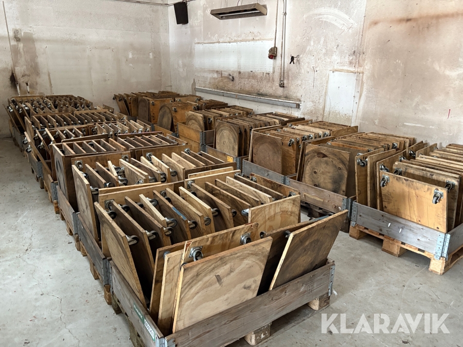 Rullevogne 320 styks