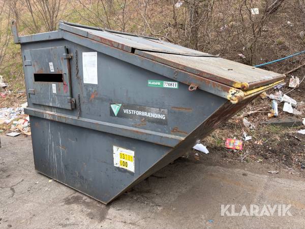 Affaldscontainer / lukket container VIP-8 Ukendt