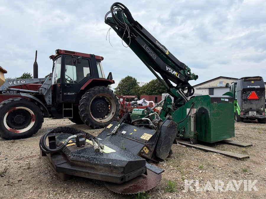 Armklipper med slagleklipper og savhoved Spearhead Twiga 655T