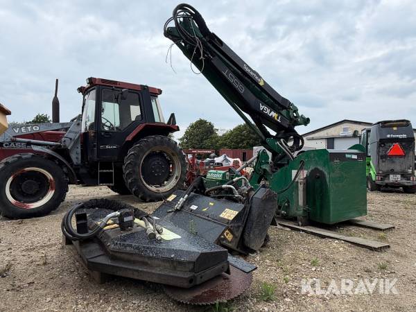 Armklipper med slagleklipper og savhoved Spearhead Twiga 655T
