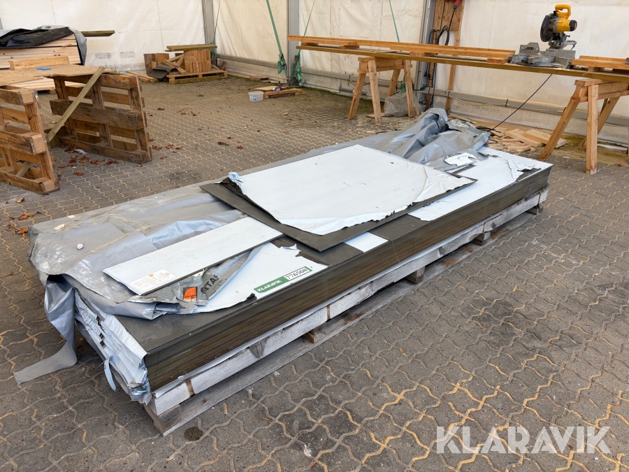 Facadeplader kompaktlaminat Gentas G-com UV+ 26 styk hele plader