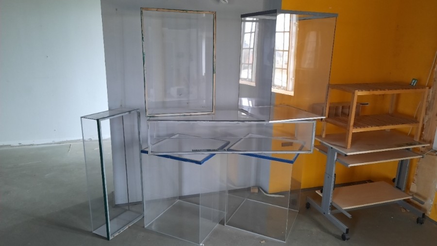 Plexiglas kasser