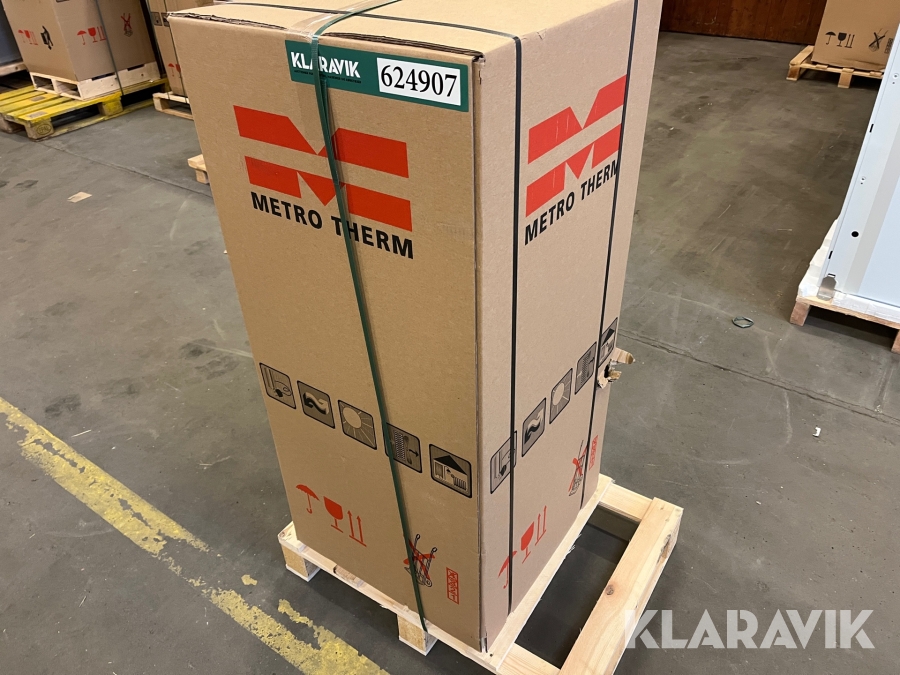 Varmepumpebeholder Metro Therm model 110 93L  type 6440 3/& spiral, rør ned