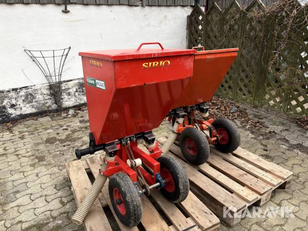 Gødningsudlæggere Sirio 60D 2 styk