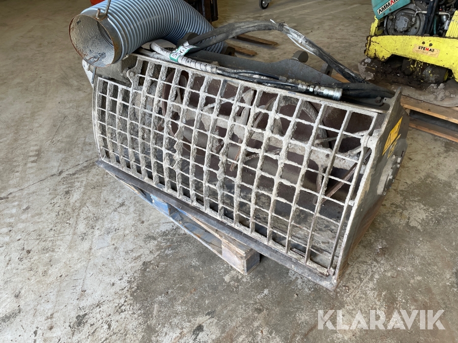 Blandeskovl GF Gordini BC 270 i beton