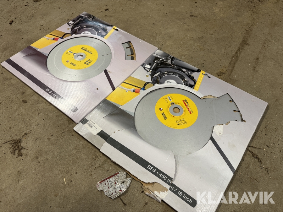 Diamant Skiver 450mm til skæremaskine