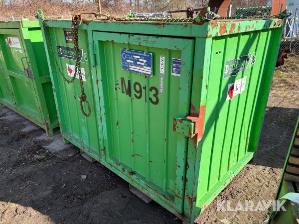 Miljøcontainer Roug med IBC tank