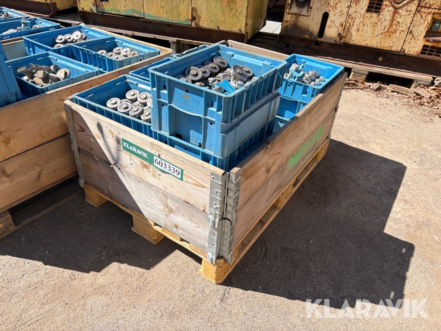 Skinnerulle 110styk Pandrol