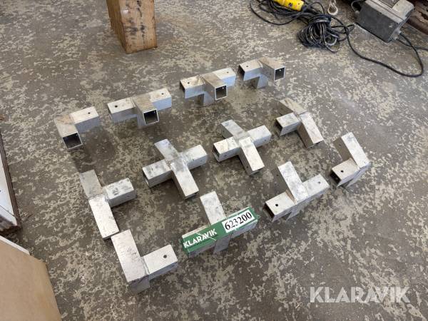 Alu stativ til bygselv telt.