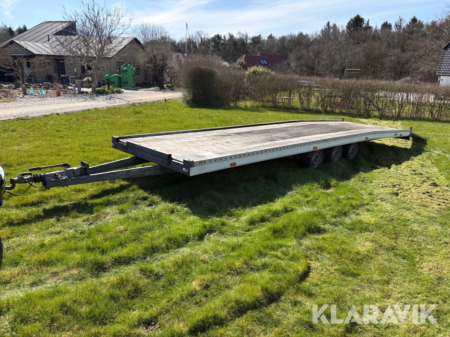Autotrailer Vezeko R2B3X til 2 biler