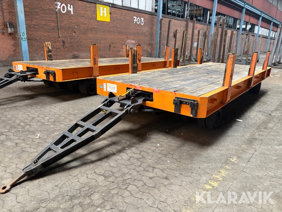 Fladvogn til intern transport Stapler Center Fritz GmbH TDW 33 AL-PA